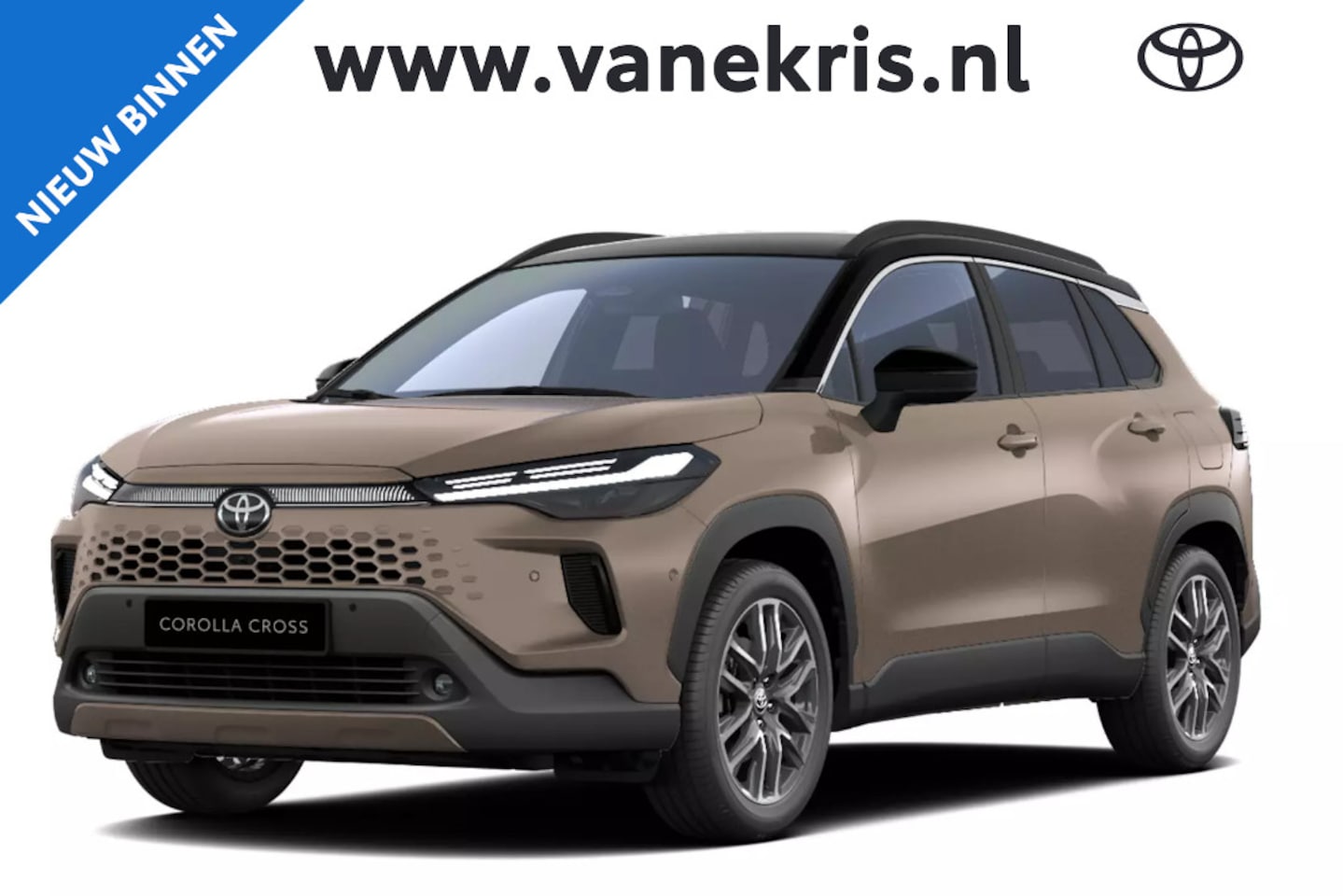 Toyota Corolla Cross - Hybrid 180 Executive Hybrid 180 Executive, Facelift, Blind Spot, Parkeersensoren, Leder, Apple Carplay, Android - AutoWereld.nl
