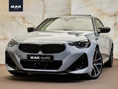 BMW 2-serie Coupé - M240i xDrive, M Stoelen, 19", tr.haak, schuifdak, H/K, HUD, memory, privacy, NP110k