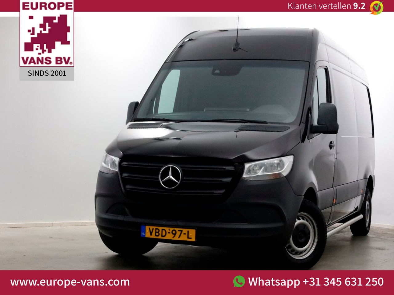 Mercedes-Benz Sprinter - 314 CDI 143pk 9G Automaat L2H2 Airco/Navi/Camera 06-2019 - AutoWereld.nl