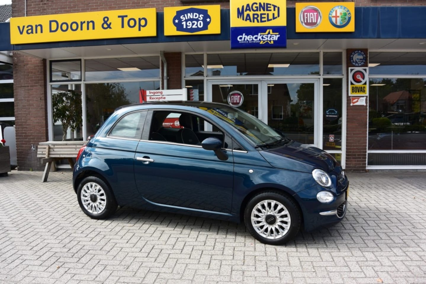 Fiat 500 - 0.9 TWINAIR T LOUNGE AUTOMAAT ! ! ! KM 16385 - AutoWereld.nl