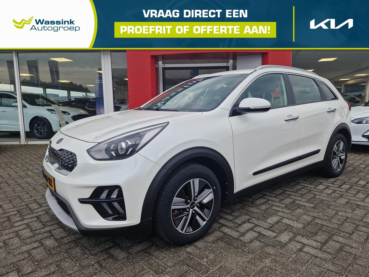 Kia Niro - 1.6 GDi Hybrid 141pk DCT6 DynamicLine | Climate Control | Navigatie | Cruise Control | Car - AutoWereld.nl