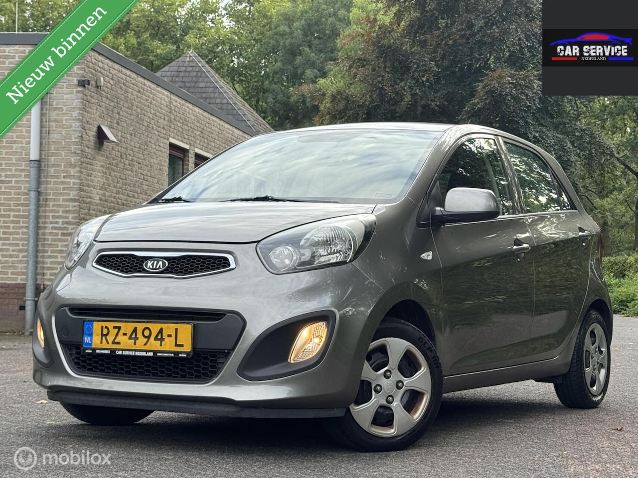 Kia Picanto - 1.0 CVVT Airco/NWE APK/APPLE CARPLAY/NAVI - AutoWereld.nl