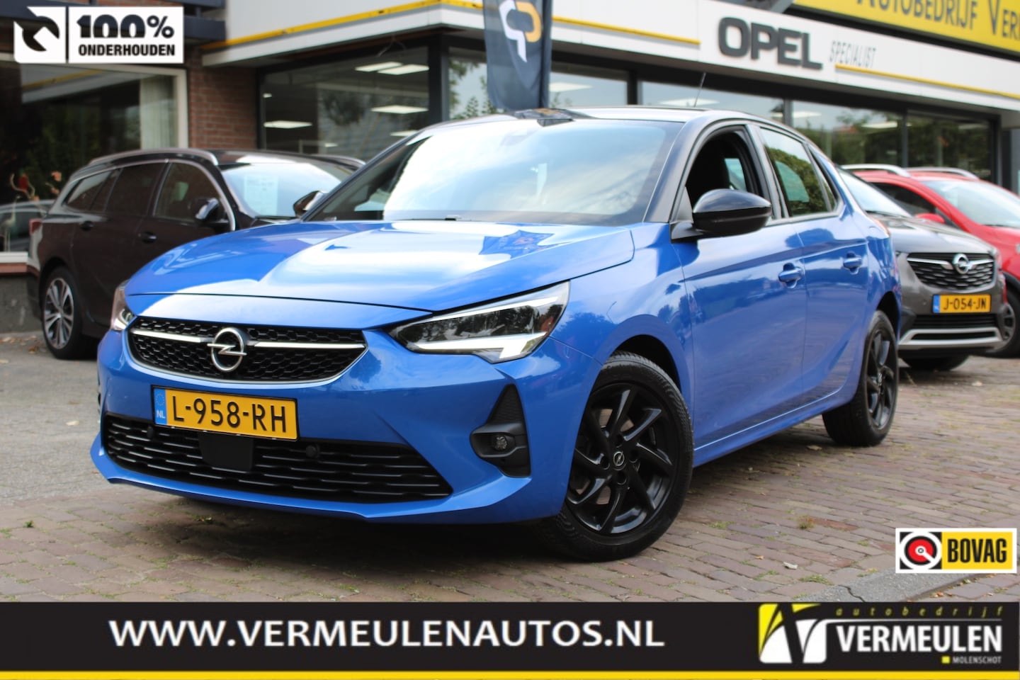 Opel Corsa - 1.2 Turbo 100PK GS Line + 16"/ Airco/ Cruise/ CarPlay/ LED/ NL auto - AutoWereld.nl