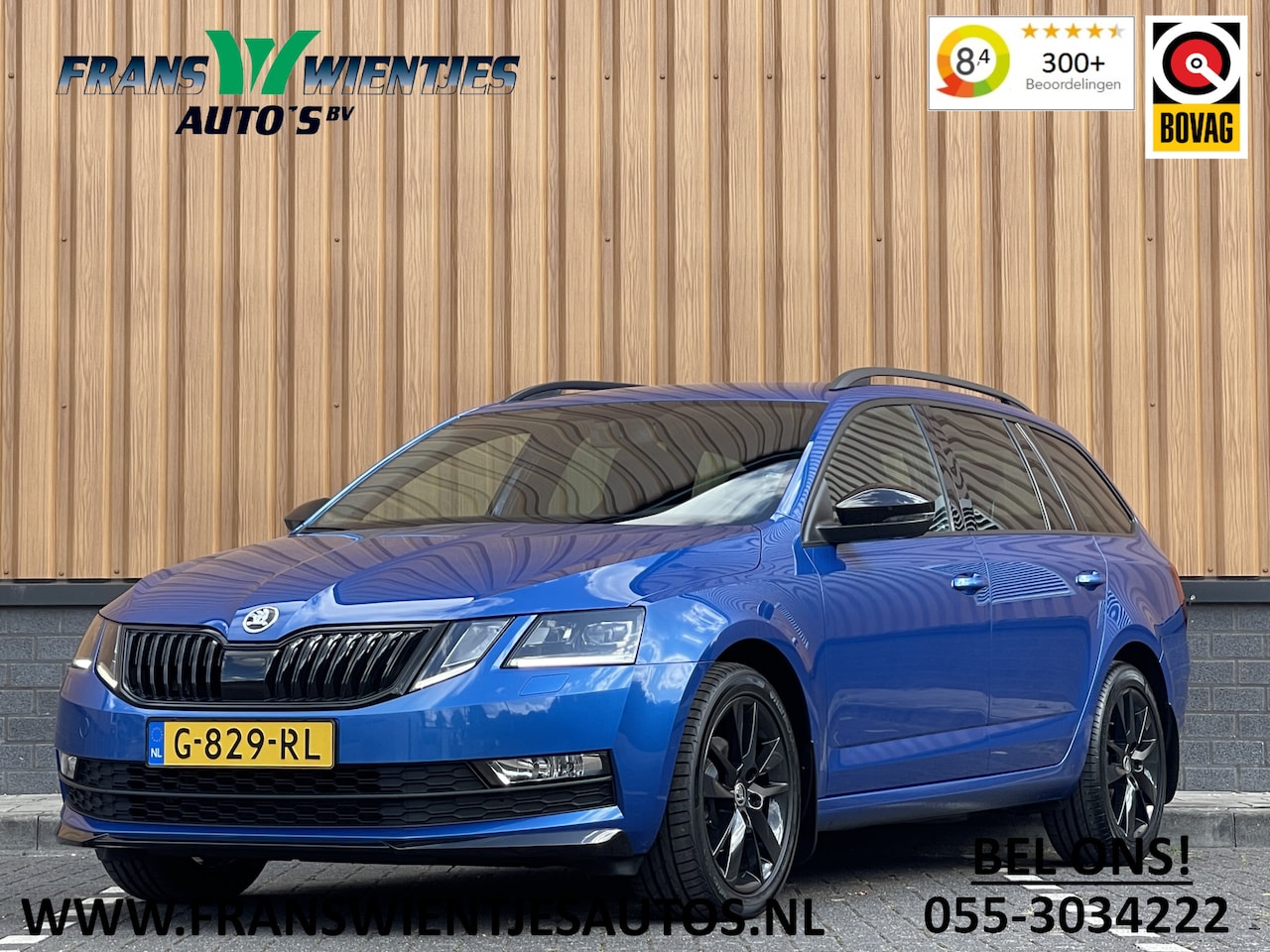 Skoda Octavia Combi - 1.6 TDI Greentech Sport Business | Cruise Control | Parkeersensoren Achter | Apple Carplay - AutoWereld.nl