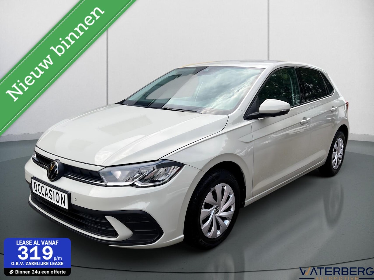 Volkswagen Polo - 1.0 TSI*95 PK*Stoelvw*2024*Clima*Lane*Creme kleur - AutoWereld.nl