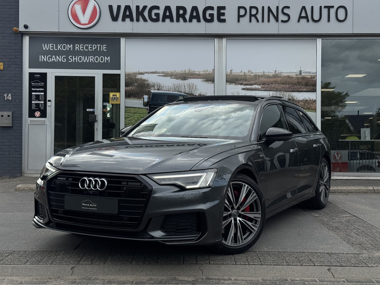 Audi A6 Avant - 55 TFSI e quattro Competition S-Line |PANO|360CAM|HUD|TREKHAAK| - AutoWereld.nl