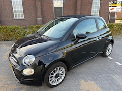 Fiat 500 C - 1.2 Popstar Cabrio NL auto distributie zwart 2017