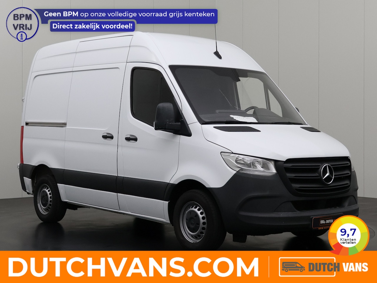 Mercedes-Benz Sprinter - L1H2 | Multimedia Touchscreen | Camera | 3-Persoons | Airco | Cruise - AutoWereld.nl