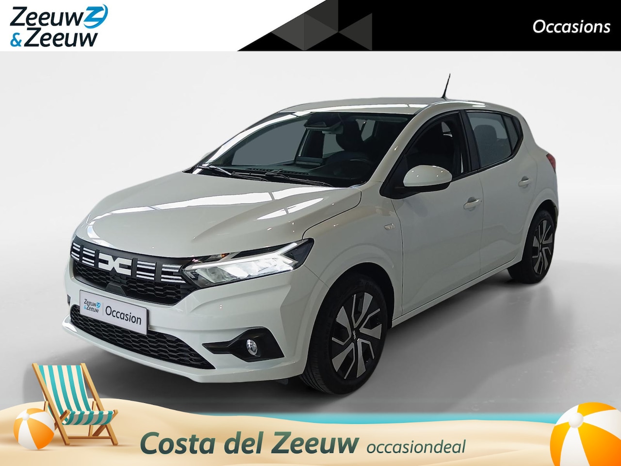 Dacia Sandero - 1.0 TCe 90 Expression *Navigatie*Airco*Parkeersenoren*LED*Dealer Onderhouden! - AutoWereld.nl