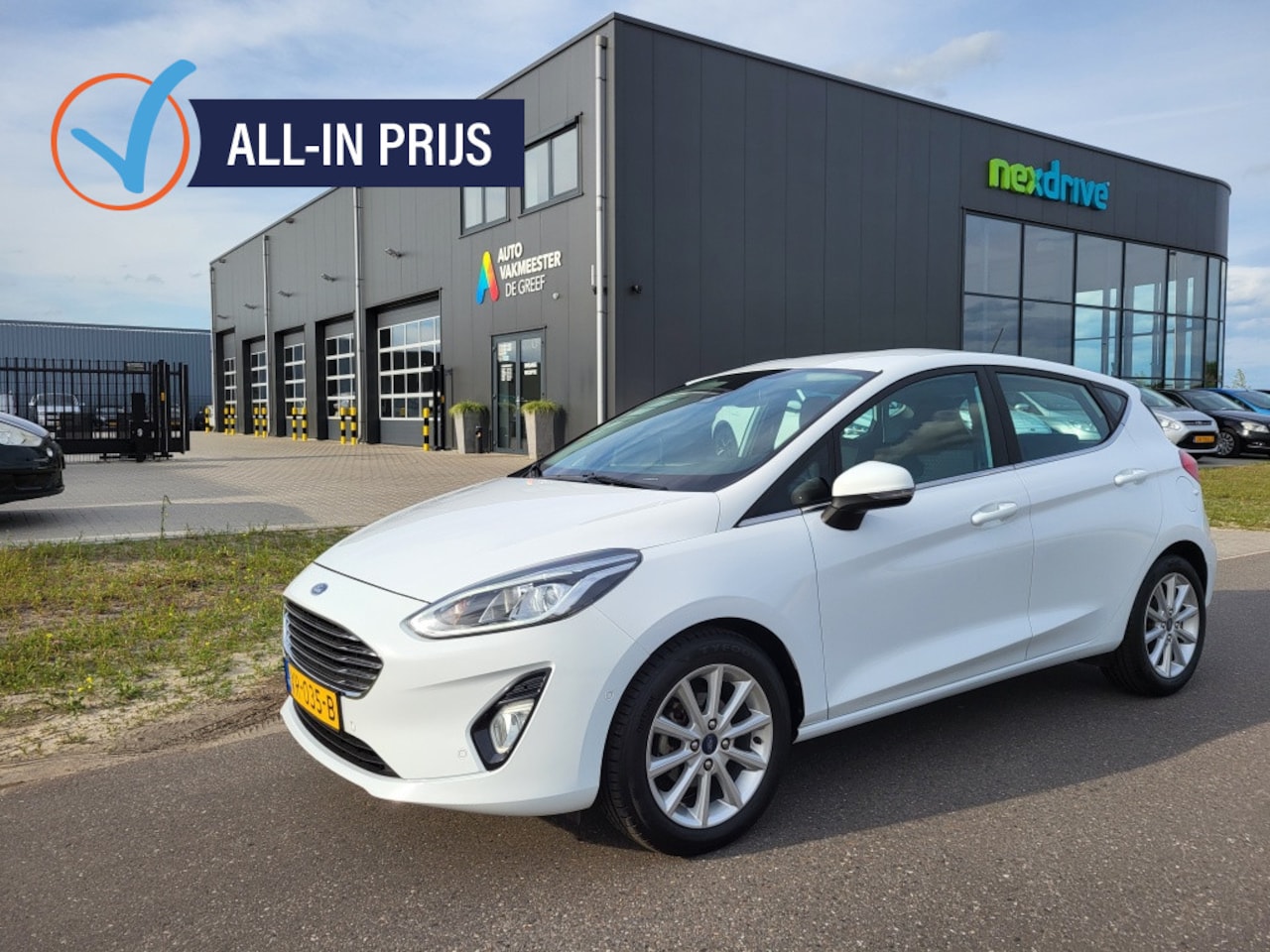 Ford Fiesta - 1.0 Ecoboost 100 pk Titanium Winterpack Camera Unieke km! - AutoWereld.nl