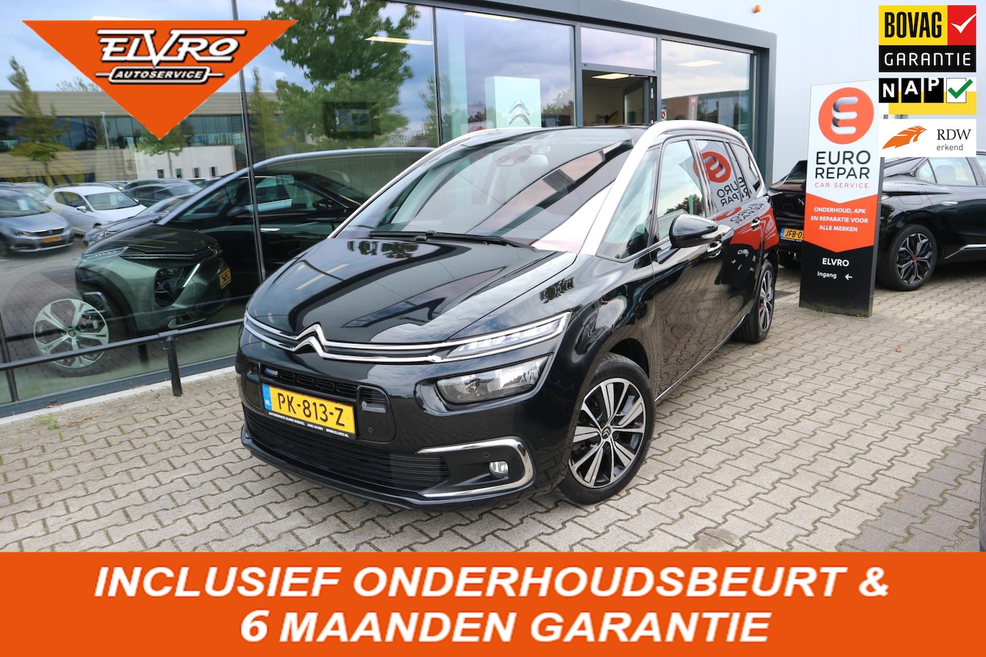 Citroën Grand C4 Picasso - 1.2 130PK Business 7PERS NAVI CAMERA ADAPTIVECRUISE PANORAMADAK TREKHAAK KEYLESS MASSAGE R - AutoWereld.nl