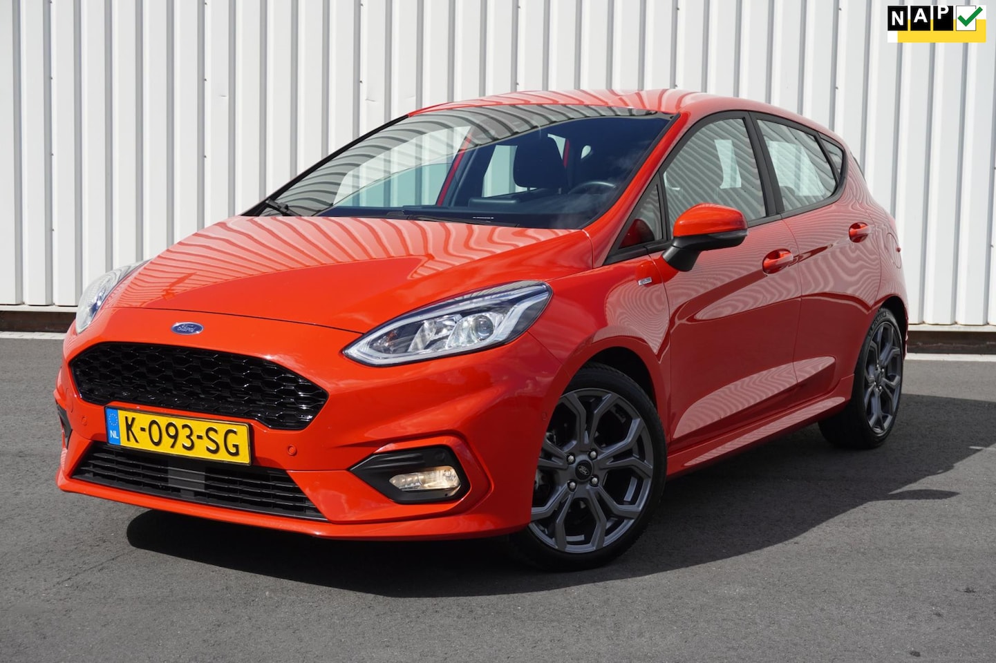 Ford Fiesta - 1.0 EcoBoost Hybrid ST-Line X | 5deurs | Navigatie | Airco | Elek. Pakket | LM velgen | In - AutoWereld.nl