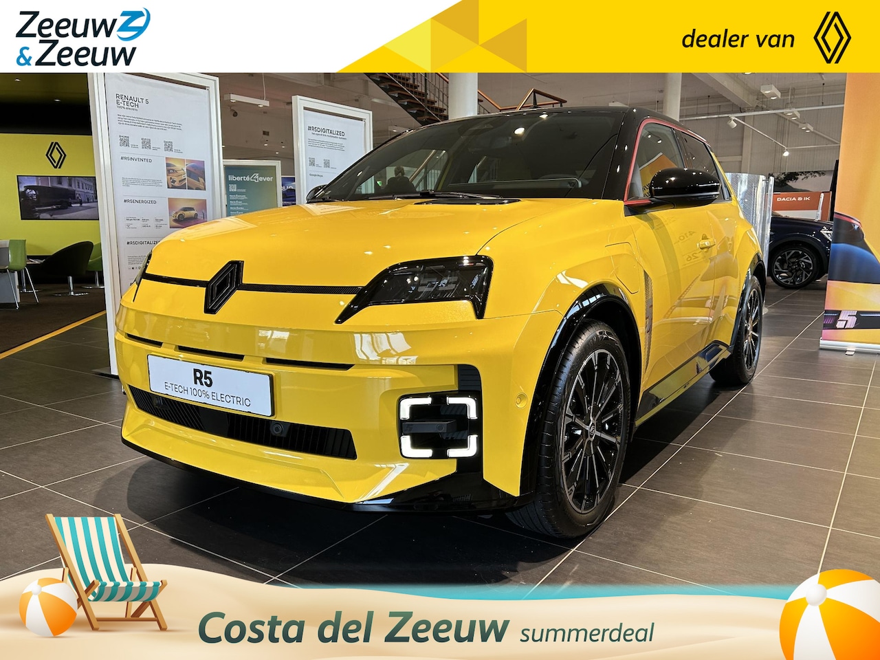 Renault 5 - comfort range iconic cinq 52 kWh | De nieuwe Renault 5 | Auto van het Jaar 2025 | Nu bij Z - AutoWereld.nl