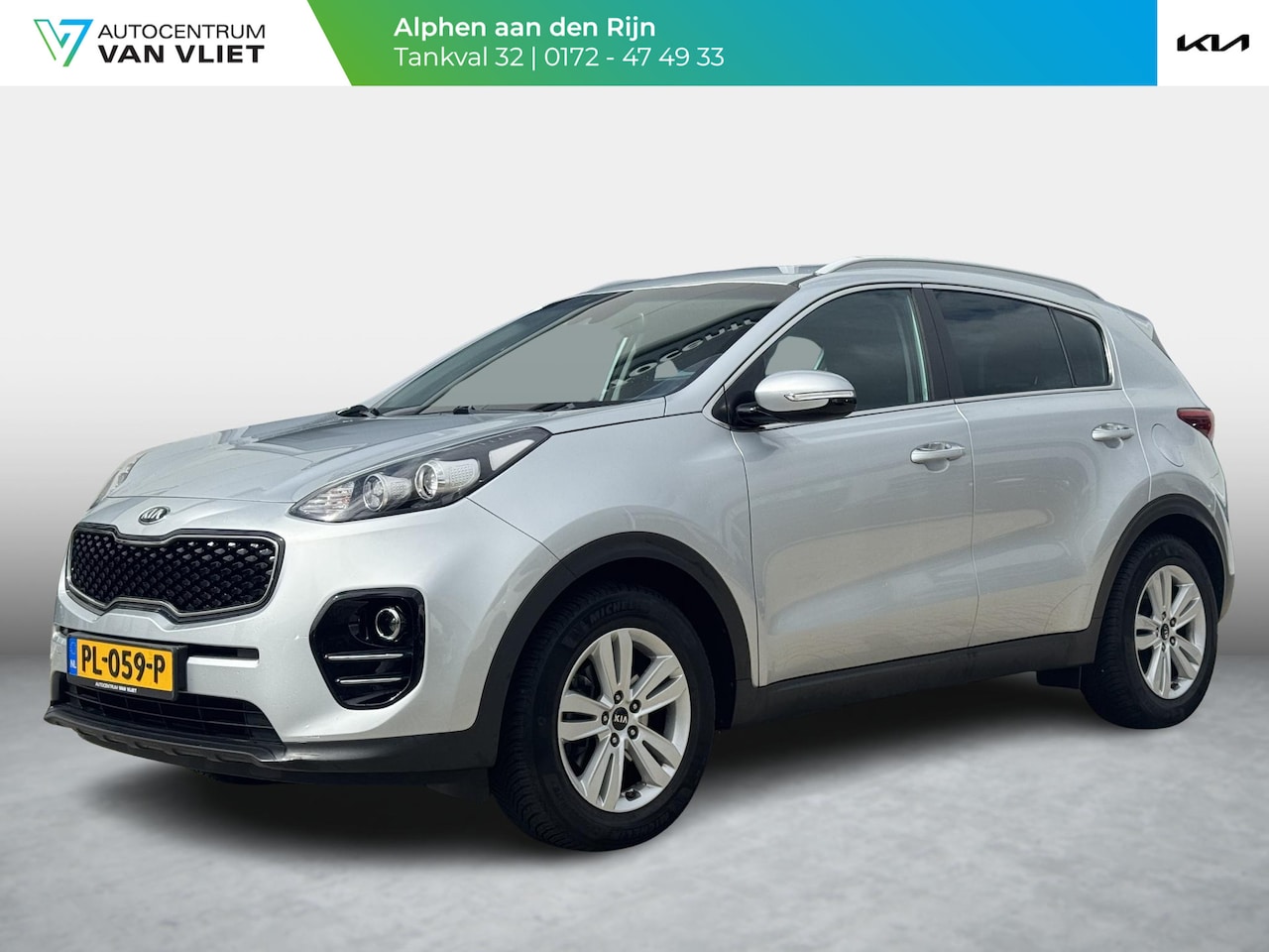 Kia Sportage - 1.6 GDI DynamicLine NL auto | Kia dealer onderhouden | Navigatie | Achteruitrijcamera | Tr - AutoWereld.nl