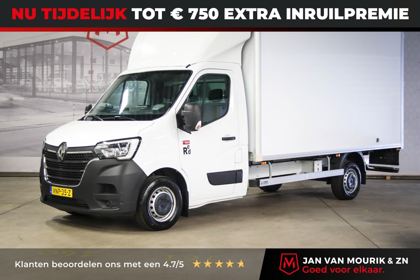 Renault Master - 2.3 dCi 145 T35 L3H2 EURO 6 | BAKWAGEN MEUBELBAK DEUREN | AIRCO / AUDIO- PACK | DAB | APPL - AutoWereld.nl