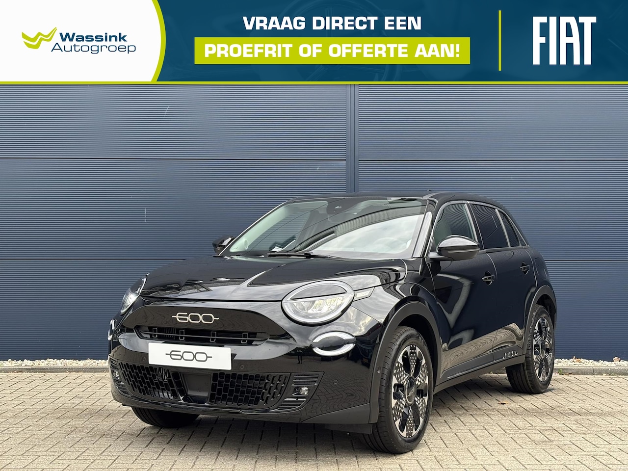 Fiat 600 - 1.2 Hybrid 145pk La Prima | Apple carplay/Android auto | Achteruitrijcamera | Dodehoekdete - AutoWereld.nl