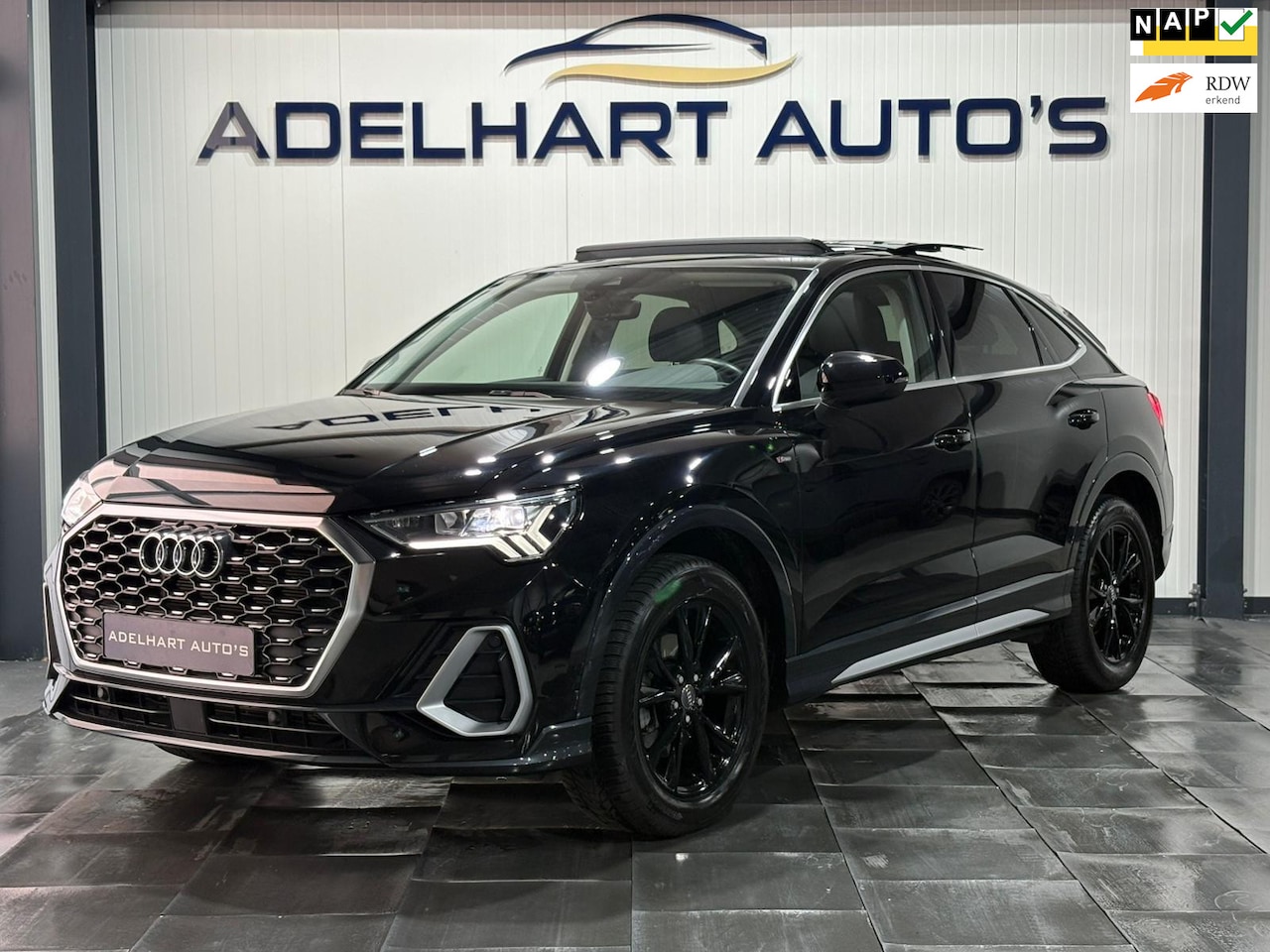 Audi Q3 Sportback - 35 TFSI S line Edition automaat / Panorama dak / Lederen interieur / Cruise control / full - AutoWereld.nl