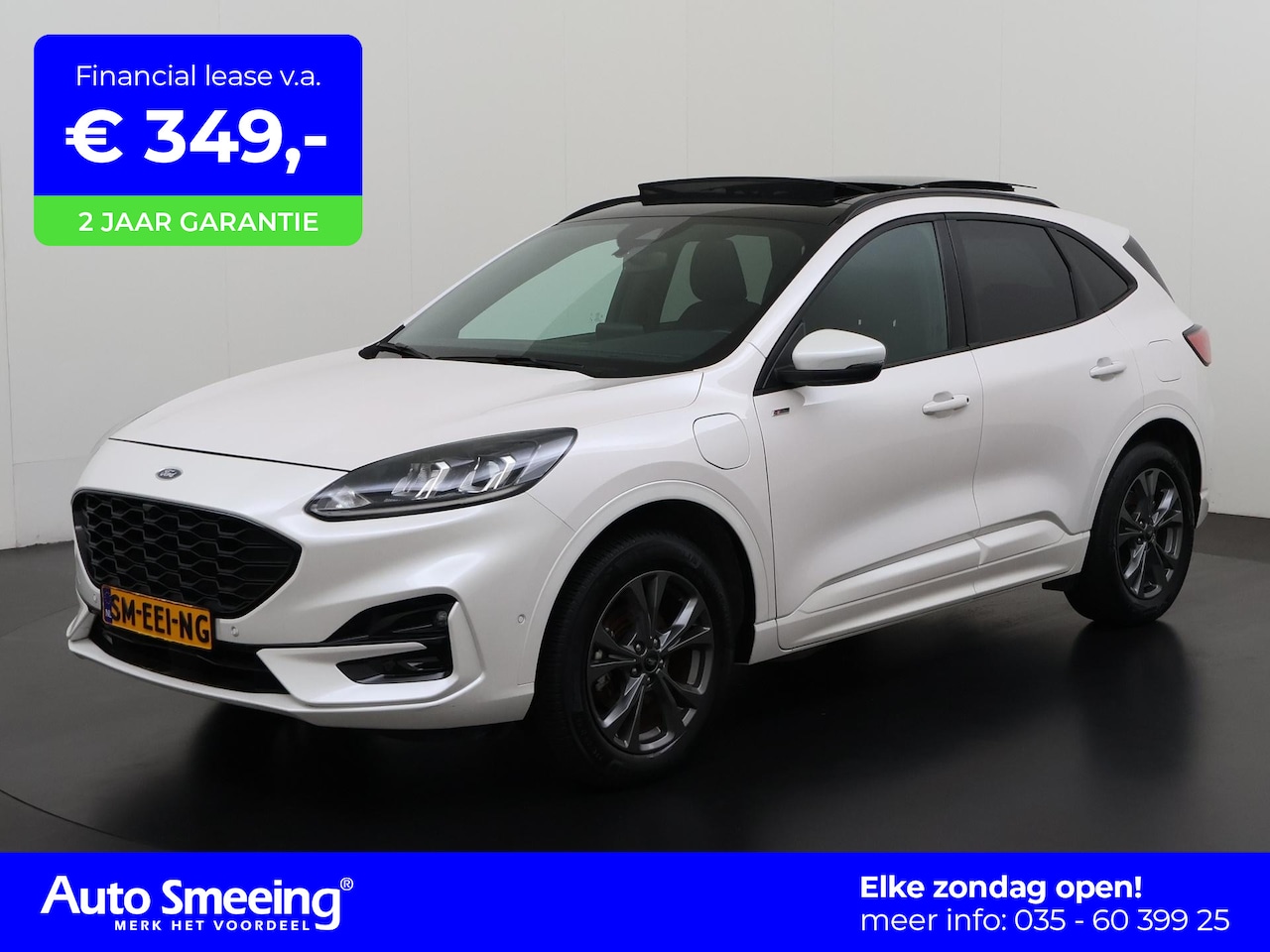 Ford Kuga - 2.5 PHEV ST-Line | Panoramadak | Elek achterklep | Adaptief Cruise | Zondag Open! - AutoWereld.nl