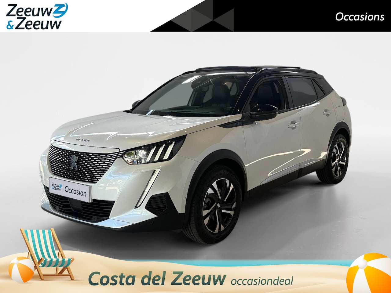 Peugeot e-2008 - EV GT 50 kWh *Navigatie Apple carplay&Android+Camera*Stoelverwarming*Cruise controle*Clima - AutoWereld.nl