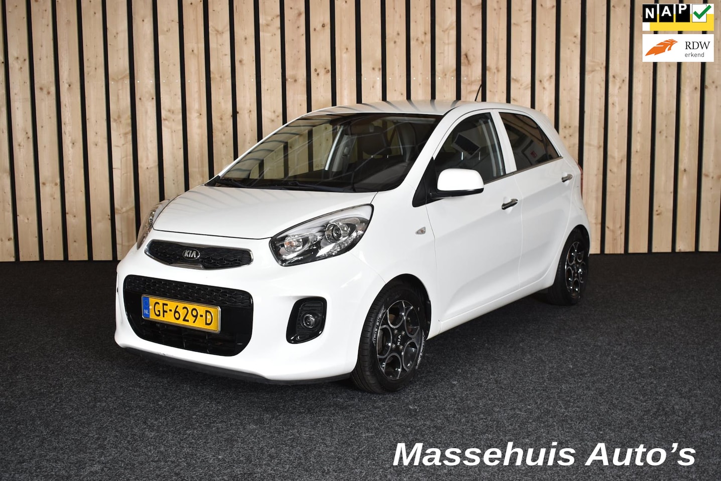 Kia Picanto - 1.0 CVVT First Edition 78dkm Camera Clima Cruise Navi Zuinig Nwe APK - AutoWereld.nl