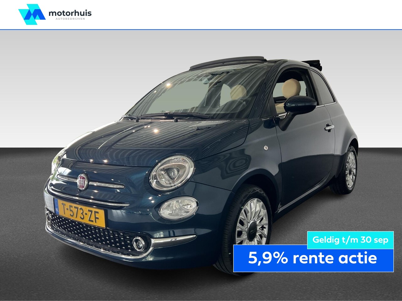Fiat 500 C - 1.0 Hybrid 70pk Dolcevita Cabriolet - AutoWereld.nl