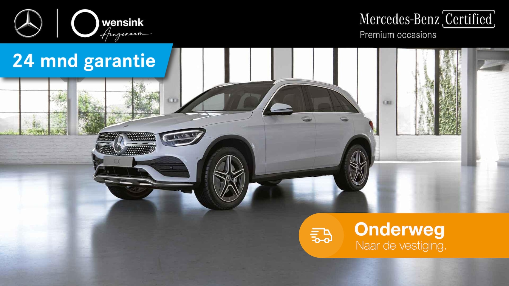 Mercedes-Benz GLC-klasse - 300e 4MATIC | AMG | Panoramadak | Stoelverwarming | Sfeerverlichting | - AutoWereld.nl