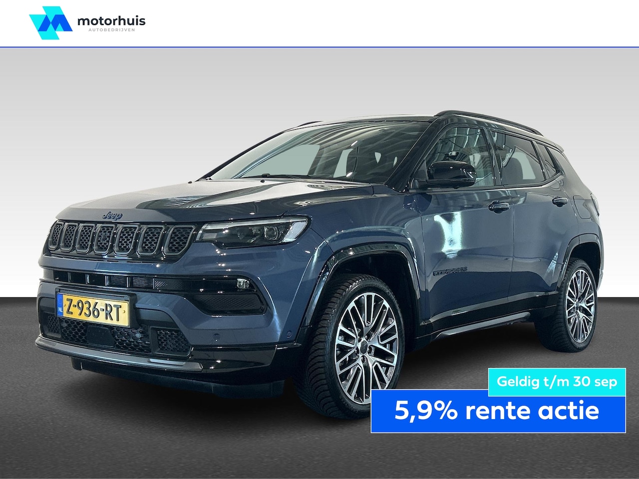 Jeep Compass - 1.3T 4XE 240pk Aut Summit - AutoWereld.nl