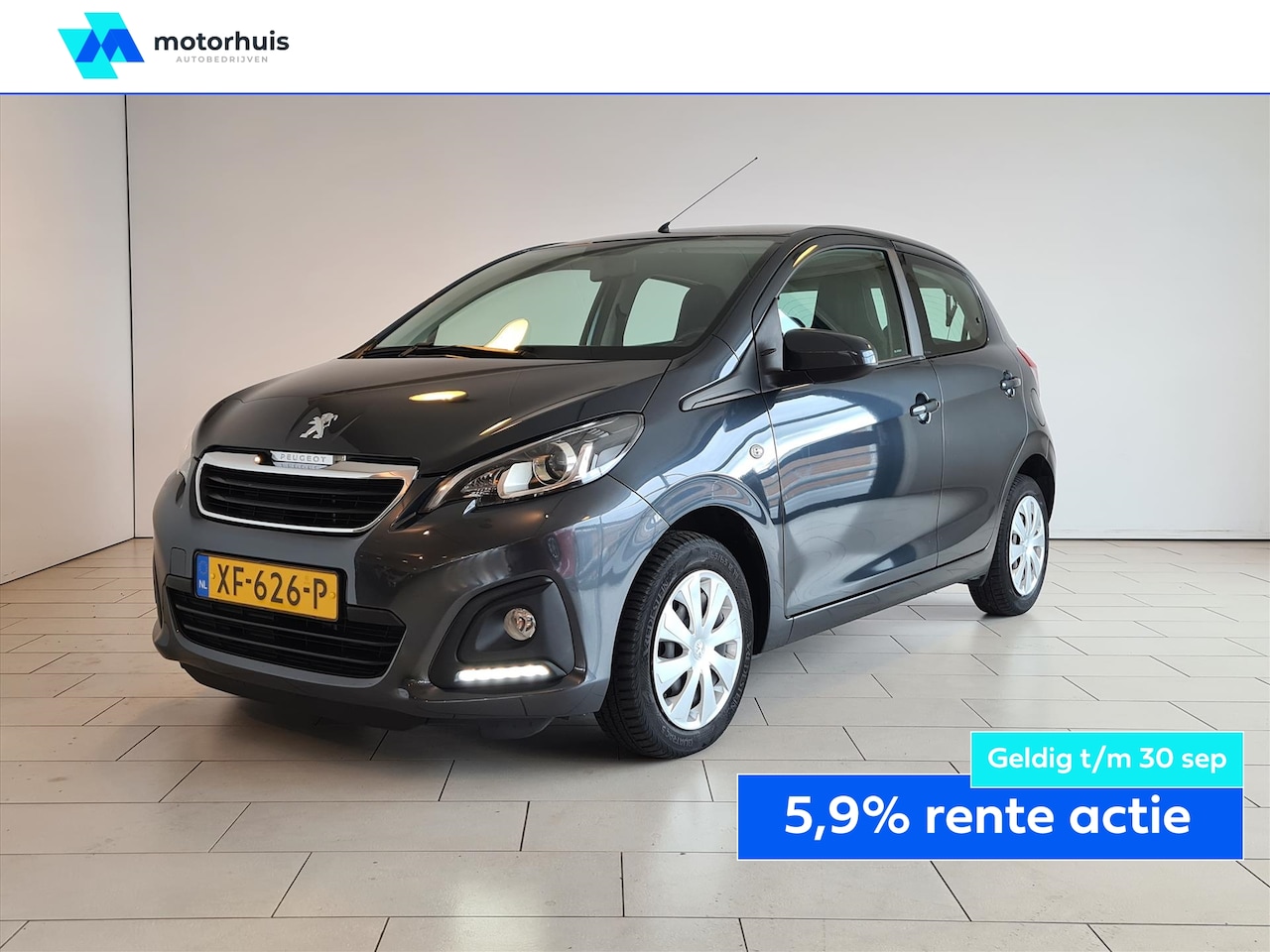 Peugeot 108 - 1.0 e-VTi Active 72pk 5D AIRCO - BLUETOOTH - CENTRALE VERG. - ELEK. RAMEN - NAP - AutoWereld.nl