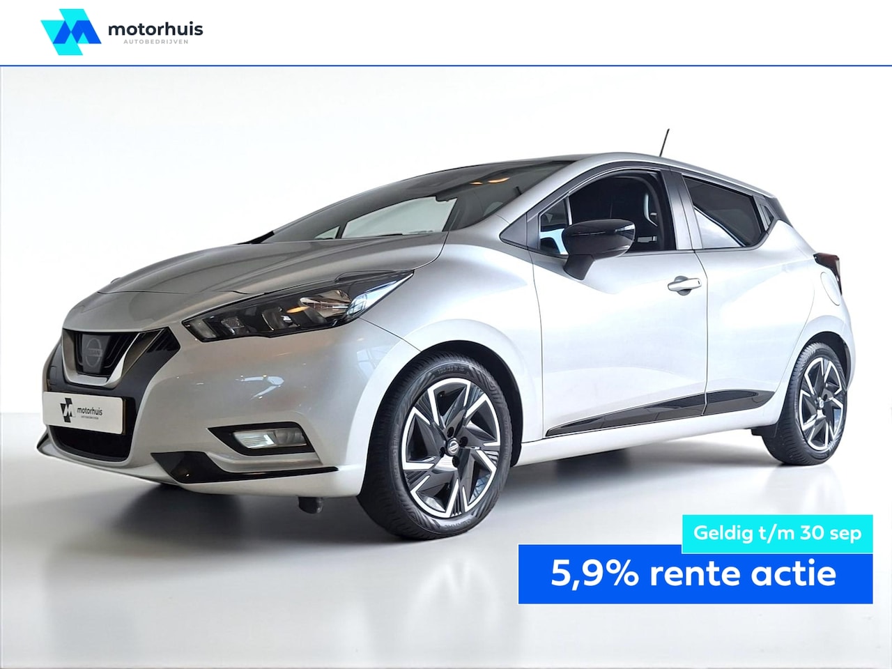 Nissan Micra - 1.0 IG-T 92pk N-Design NAVI LMV PDC APPLE CARPLAY - AutoWereld.nl