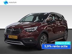 Opel Crossland X - 1.2 TURBO 110PK AUTOMAAT INNOVATION NAVI TEL CAMERA PANODAK 17INCH HUD FULL LED NAP