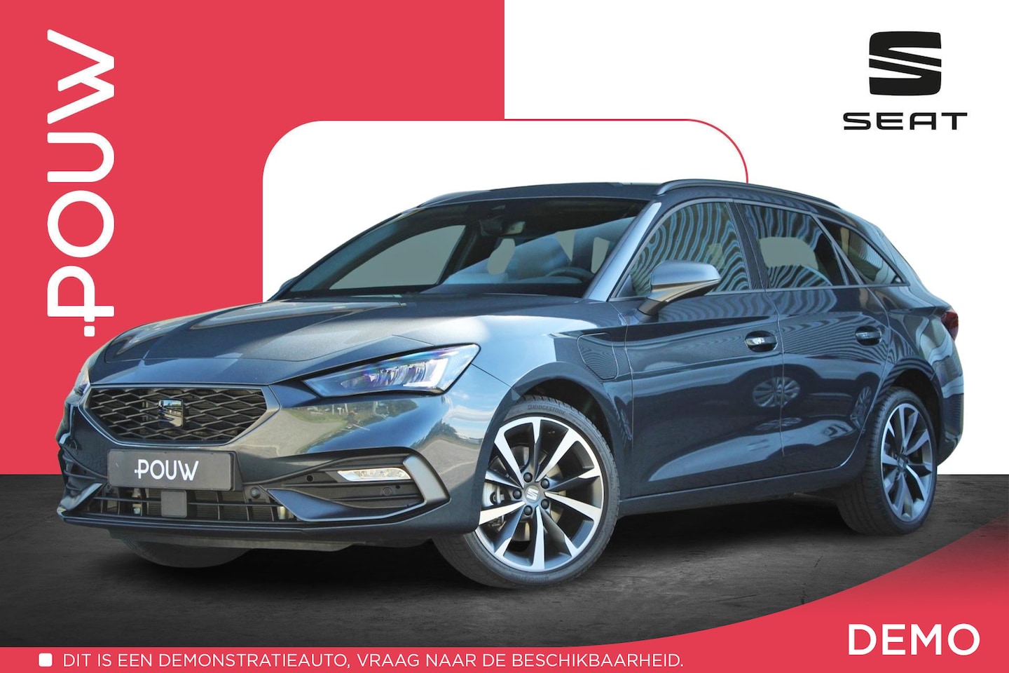 SEAT Leon Sportstourer - 1.5 TSI e-Hybrid 204pk FR PHEV First Edition | 18" Velgen | Virtual Cockpit - AutoWereld.nl