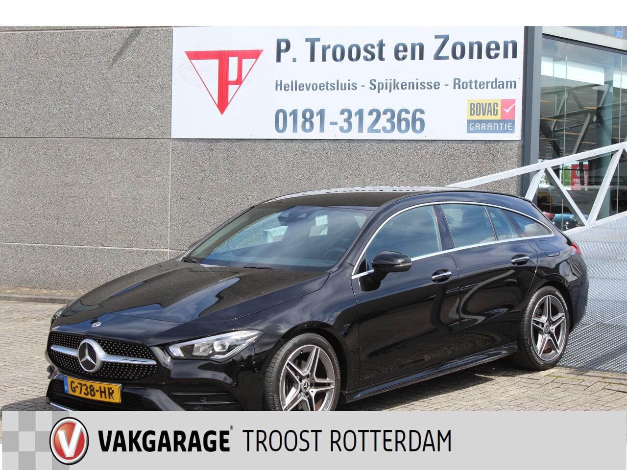 Mercedes-Benz CLA-klasse Shooting Brake - 180 AMG Orig. Ned./Automaat/Apple carplay/Sfeerverlichting/Airco/Navigatie/Cruise control/ - AutoWereld.nl