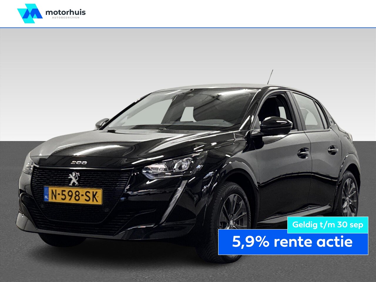 Peugeot e-208 - EV 50KWH 136PK ACTIVE PACK CARPLAY TEL CRUISE LM NAP - AutoWereld.nl