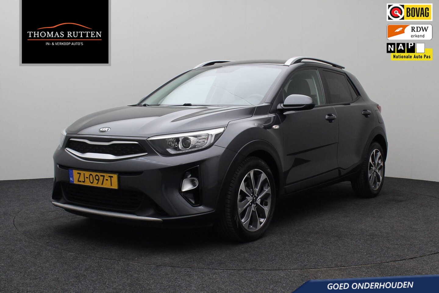 Kia Stonic - 1.0 T-GDi DynamicLine 2019 NAP Navigatie | Airco | Cruise control | PDC | LED | Bluetooth - AutoWereld.nl