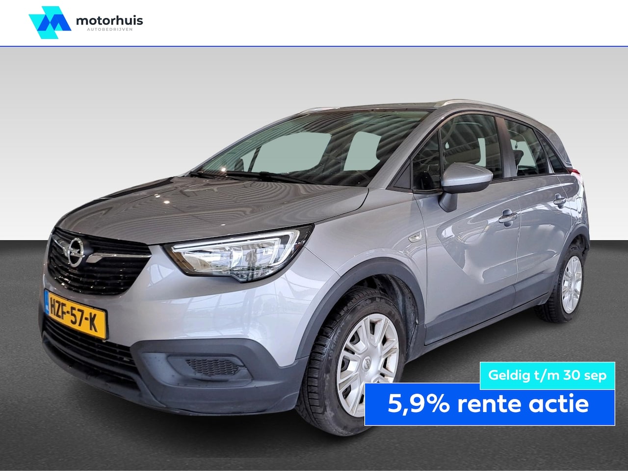 Opel Crossland X - 1.2 EDITION 83PK TREKHAAK CARPLAY AIRCO CRUISE - AutoWereld.nl