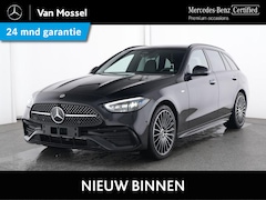 Mercedes-Benz C-klasse Estate - 300 e Business Solution AMG / Premium Plus/ Panoramadak/ 19 inch/ Night/ Burmester/ Stoelv