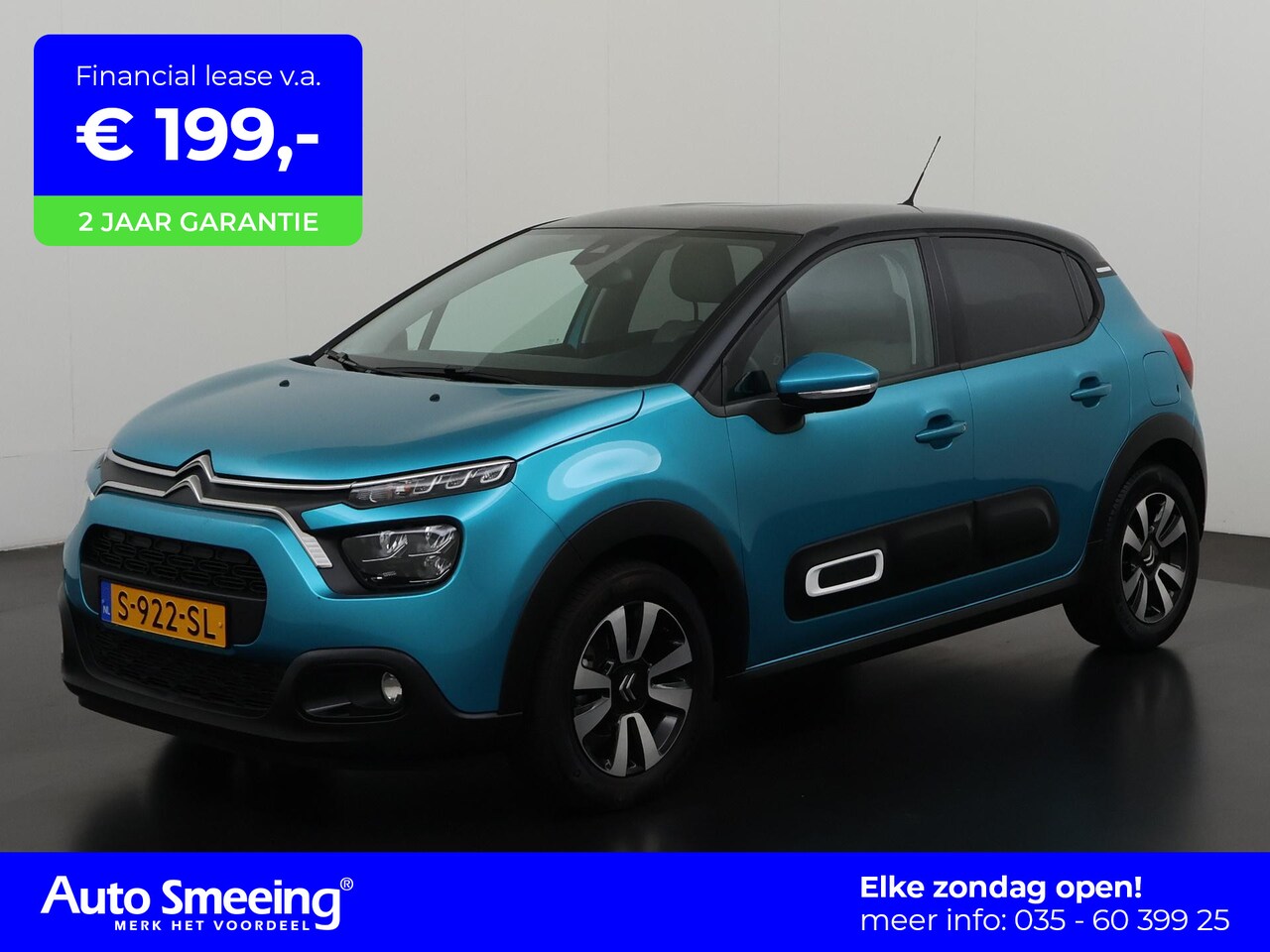 Citroën C3 - 1.2 PureTech Feel Edition | Carplay | Navigatie | Zondag Open! - AutoWereld.nl
