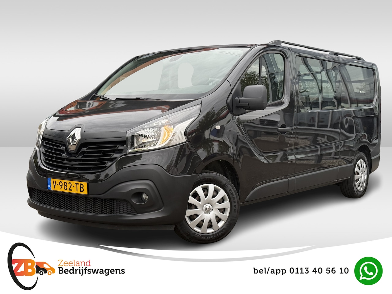 Renault Trafic - 1.6 dCi T29 L2H1 DC Comfort | NL-auto | 1e Eig | Navi | Camera | Trekhaak | PDC - AutoWereld.nl