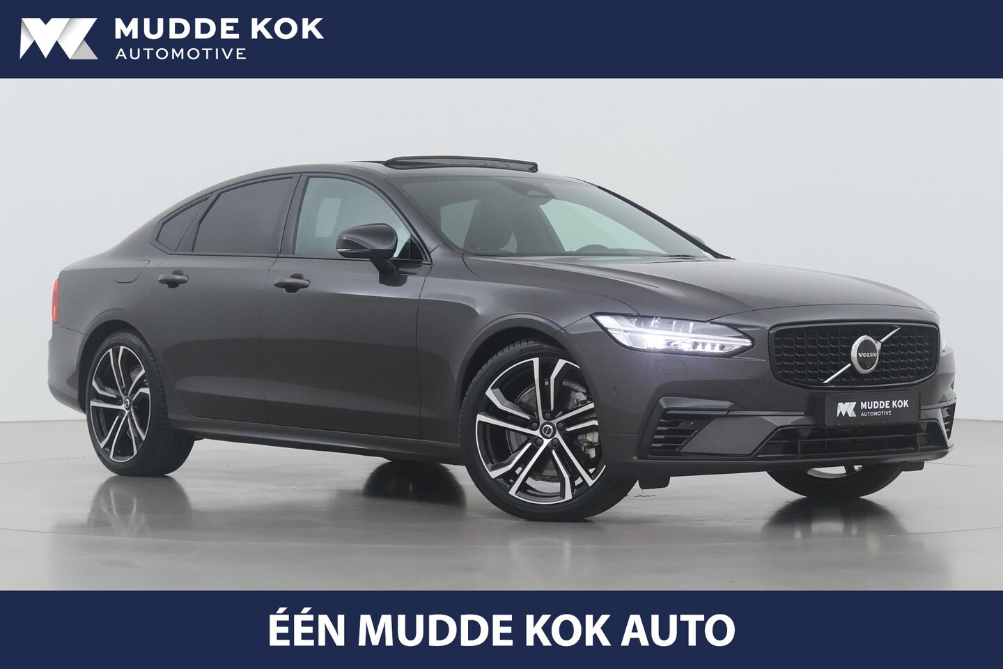 Volvo S90 - T8 AWD Ultimate Dark | Luchtvering Achter | Bowers&Wilkins | 360° Camera | ACC | Head-Up - AutoWereld.nl