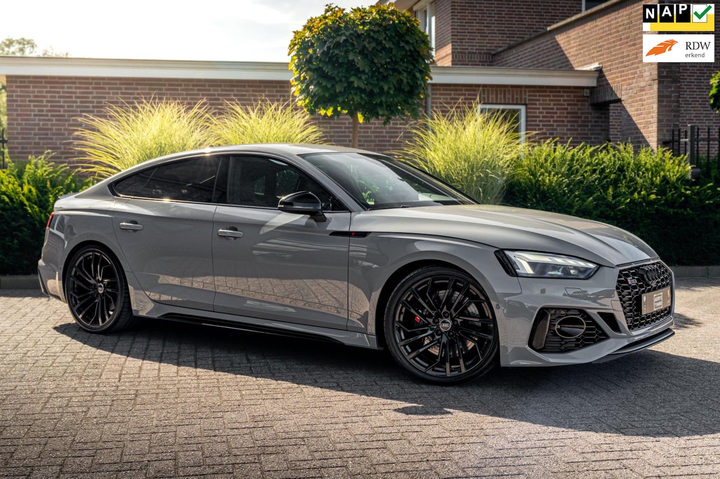 Audi RS5 - Sportback 2.9 TFSI 450 PK Quattro Dealer o.h B&O Keyless Massage Camera LED Matrix 20'' - AutoWereld.nl