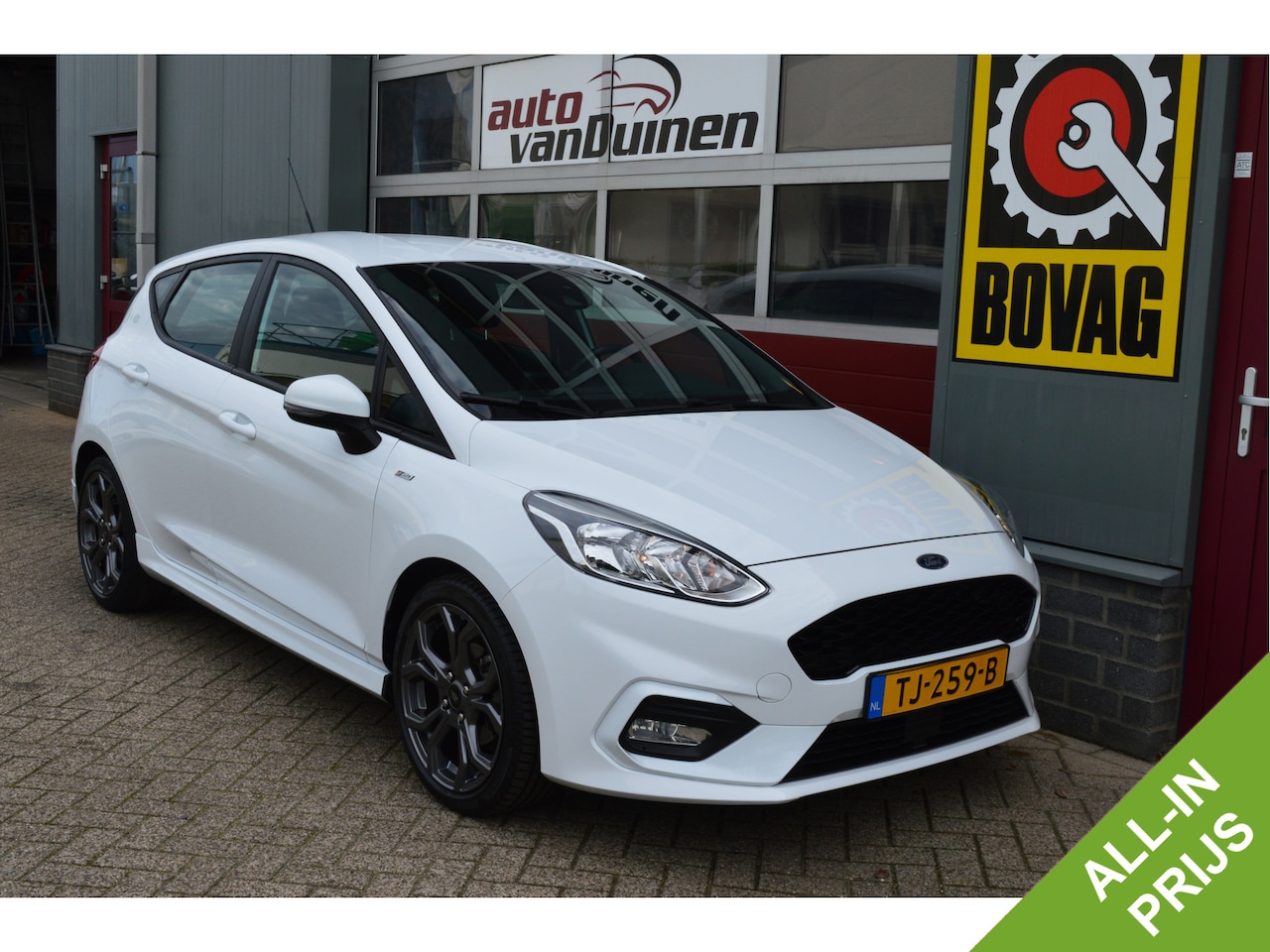Ford Fiesta - 1.0 EcoBoost ST-Line O.a: Navi, Clima, Cruise, Dab, Carplay, 17 Inch L.m, Etc...   Rijklaa - AutoWereld.nl