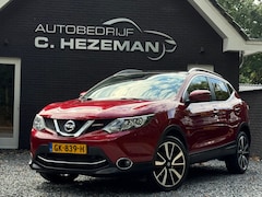 Nissan Qashqai - 1.2 Tekna BOMVOL OPTIES 360 Camera PANO NAVI CRUISE XENON LEDER