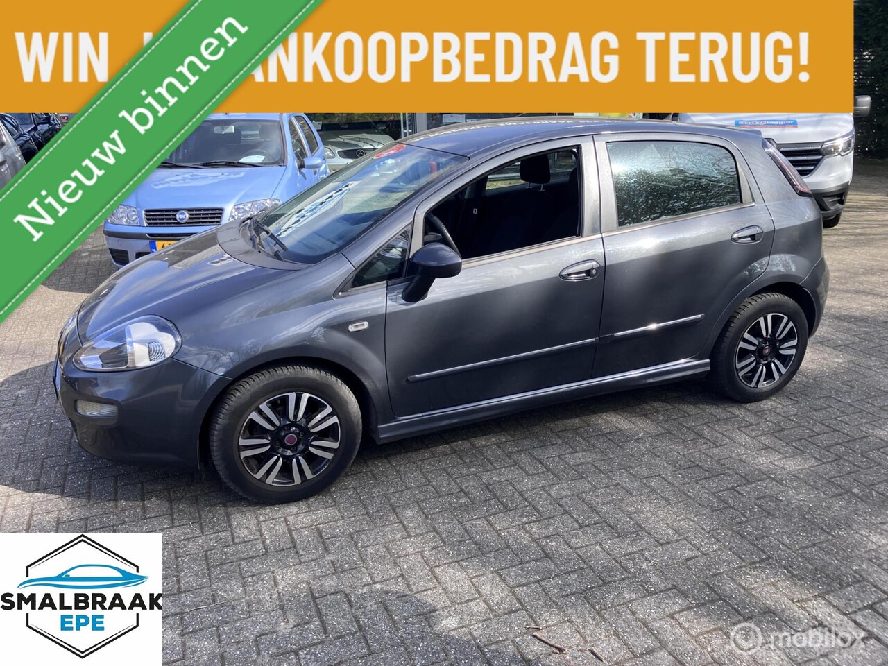 Fiat Punto Evo - 0.9 TwinAir Street 5 deurs Airco, 100 PK! - AutoWereld.nl