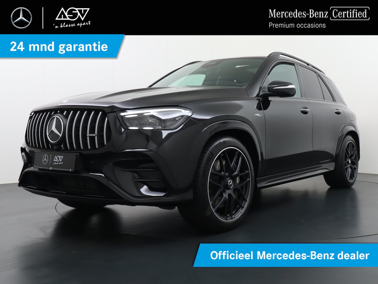 Mercedes-Benz GLE-Klasse - AMG 53 Hybrid 4MATIC+ Panorama dak | Trekhaak | Night pakket - AutoWereld.nl
