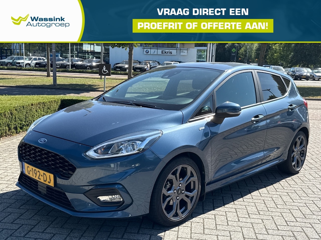 Ford Fiesta - 1.0 EcoBoost 100pk 5dr ST-Line | Dealer Onderhouden | All Season Banden | Navigatie | Crui - AutoWereld.nl