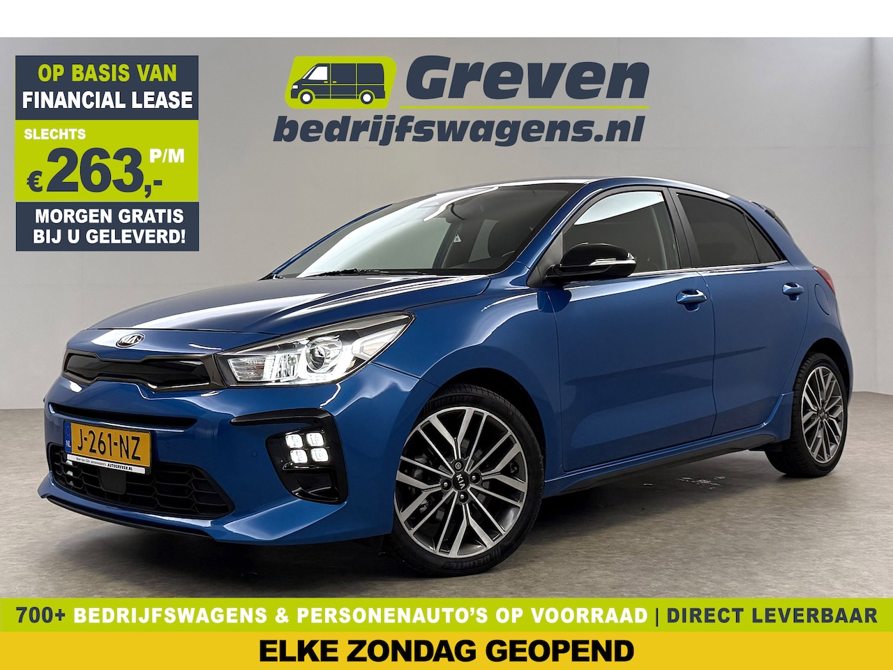 Kia Rio - 1.0 T-GDi MHEV GT-Line | Camera | Carplay | LED | Cruise | Parkeersensoren | 17"LMV - AutoWereld.nl