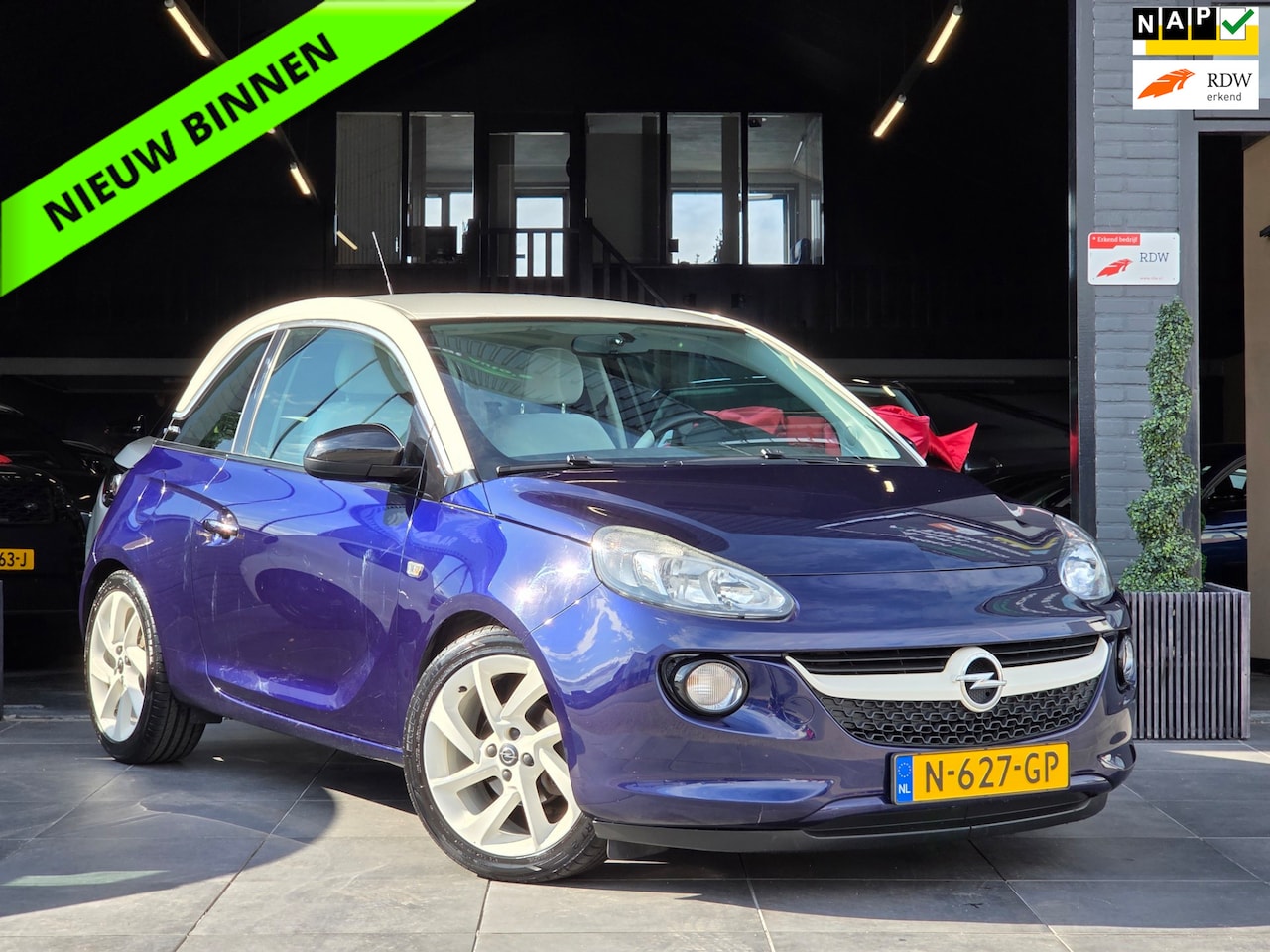 Opel ADAM - 1.2 Glam|Airco|El Pakket|Cruise Control|Navi|APK - AutoWereld.nl