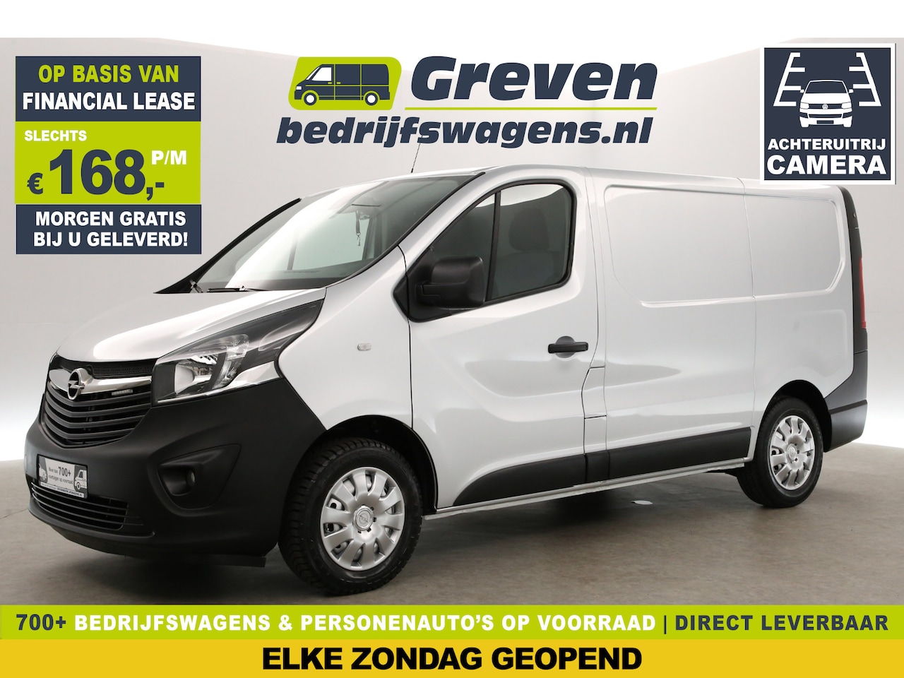 Opel Vivaro - 1.6 CDTI L1H1 | Airco | Camera | Cruise | Navigatie | Parkeersensoren | Trekhaak - AutoWereld.nl
