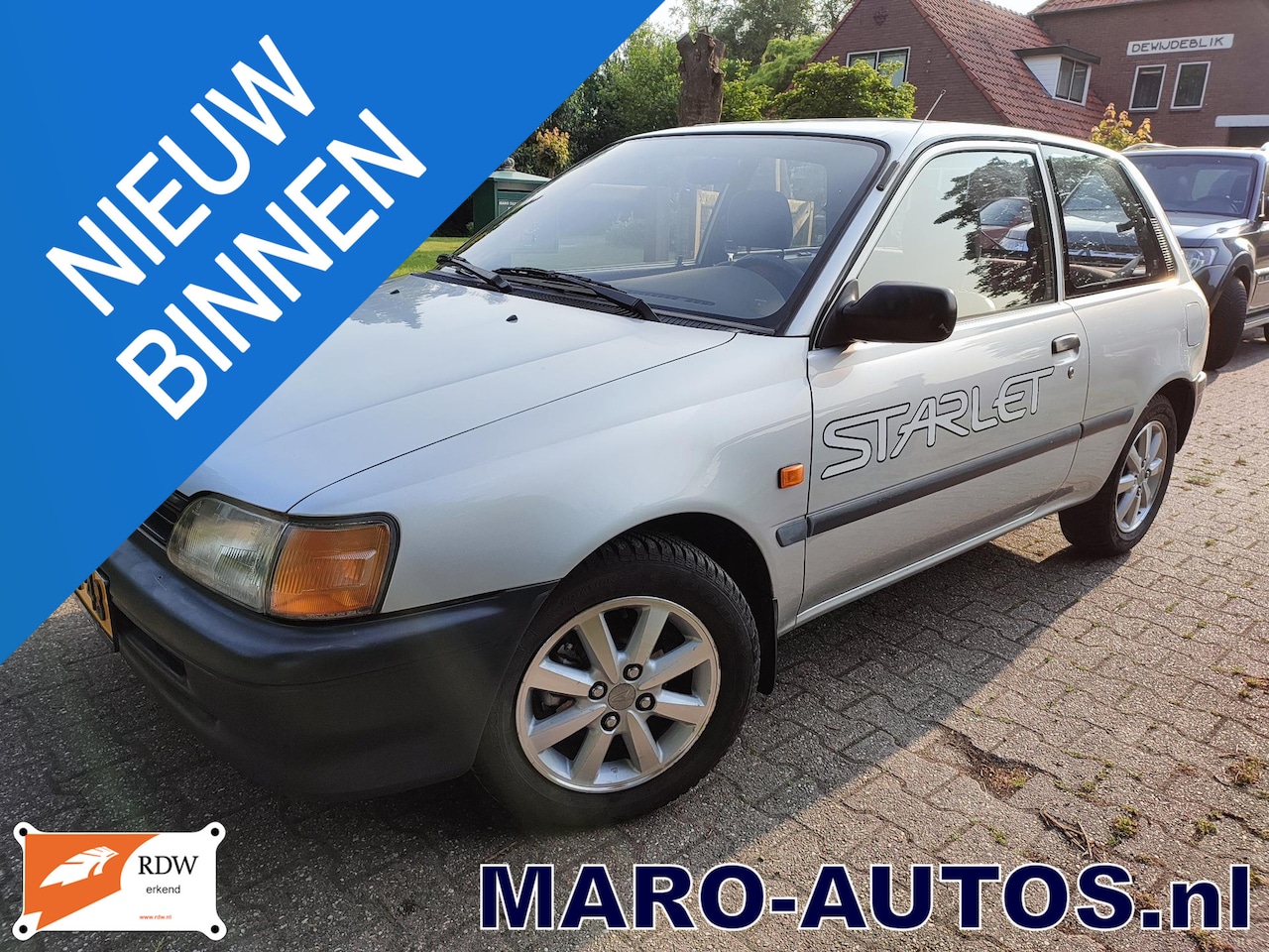 Toyota Starlet - 1.3i-12V Comfort AUTOMAAT + ST.BEKR.! DISTRIBUTIE NW. | Boekjes | VEEL VERVANGEN! | Trekha - AutoWereld.nl