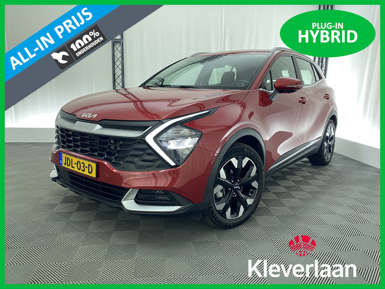 Kia Sportage - 1.6 T-GDi Plug-in Hybrid AWD DynamicLine | Apple carplay | Cruise adaptief | Camera | 19-i - AutoWereld.nl